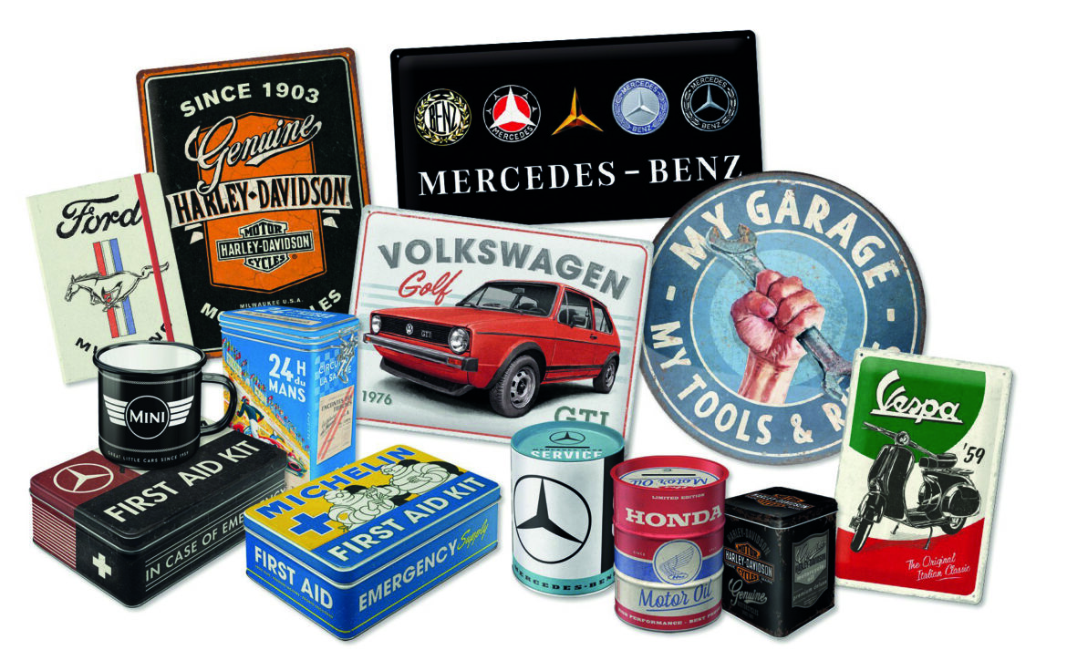 „Retro“ weckt Begeisterung: Weihnachtsgeschenke für Auto- und Motorradfahrer