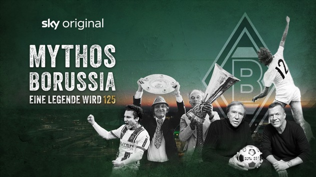 „Mythos Borussia: Eine Legende wird 125“: Teil 2 der Sky Original Jubiläums-Doku über Borussia Mönchengladbach startet am 21. November