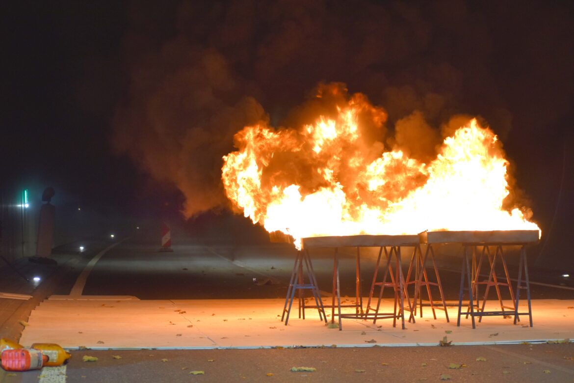 Feuerprobe für neue Sicherheitstechnik in A46-Tunneln