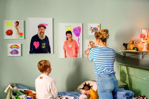 Kunterbunte Erinnerungen festhalten