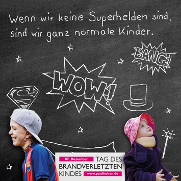 Gemeinsam Kinder schützen: Aktionen zum Tag des brandverletzten Kindes am 7. Dezember