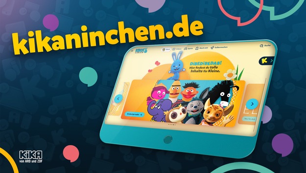 KiKA von ARD und ZDF stärkt Vorschulwelt auf kika.de KiKAninchen-Welt fördert gemeinsame Mediennutzung in der Familie