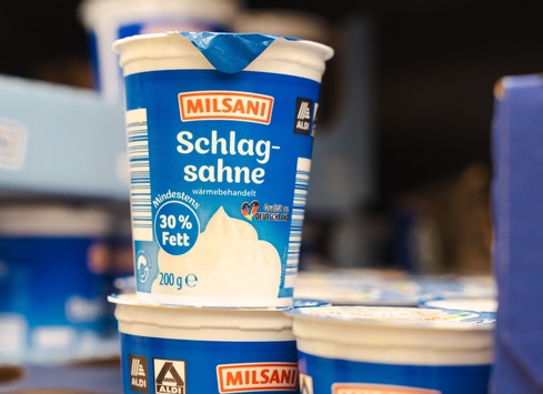 Nach der Butter: Preisführer ALDI senkt schon wieder über 15 Molkereiprodukte dauerhaft im Preis