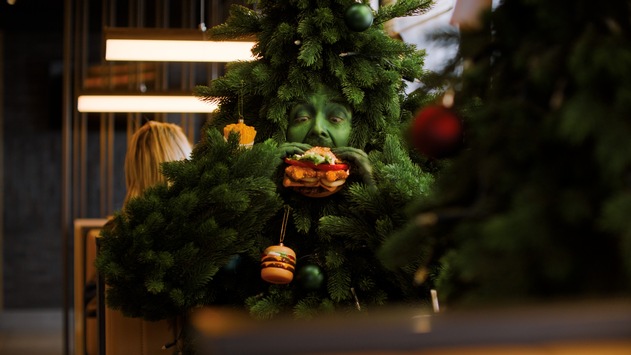 Oh Herr T.Annenbaum, Oh Herr T.Annenbaum Burger King® präsentiert den weihnachtlichsten „Baumfluencer“ Deutschlands