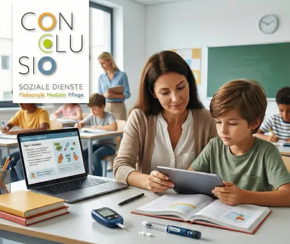 Mehr als nur dabeisitzen: Wie Conclusio medizinische Schulbegleitung bei Diabetes Typ 1 neu denkt