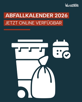 Abfallkalender der Stadt Winterberg für 2026