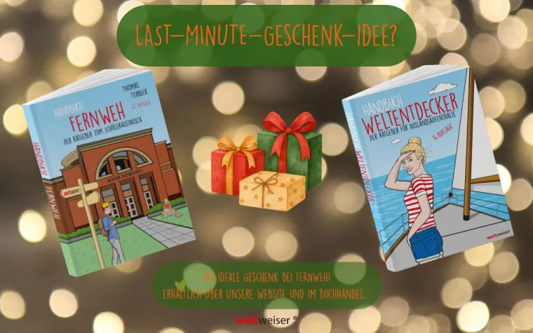 Zu Weihnachten Horizonte erweitern – mit den neuen Ratgebern zum Auslandsschuljahr und Gap Year