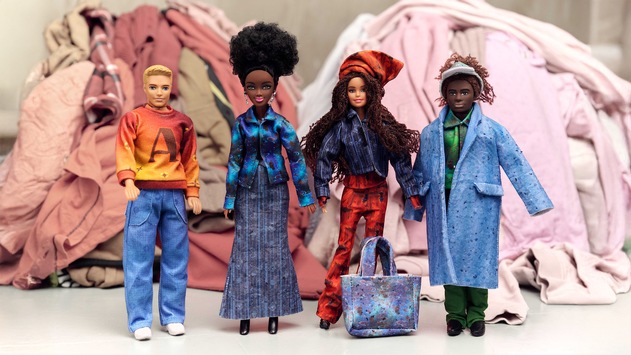 Die Modedesignerin Priya Ahluwalia verwandelt Stoffreste in eine kreative Miniatur-Kollektion