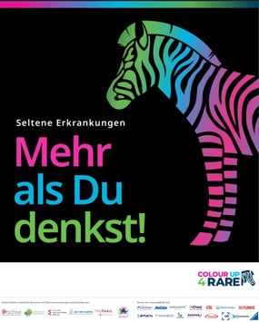 FUNKE unterstützt colourUp4RARE – gemeinsam für mehr Sichtbarkeit von seltenen Erkrankungen