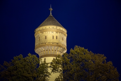 Stadt Lippstadt: Lichtkunst im Wasserturm