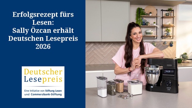 Erfolgsrezept fürs Lesen: Saliha „Sally“ Özcan erhält Deutschen Lesepreis 2026