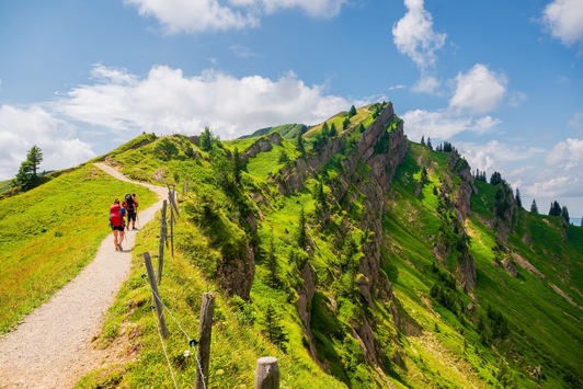 ++ Felsen, Alpweiden, Seen: Naturpark Nagelfluhkette ist neues Fahrtziel Natur – Abwechslungsreiche Gebirgskette zwischen Allgäu und dem Bregenzerwald ++