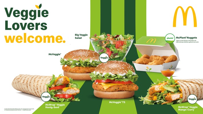 Veggie Lovers welcome: McDonald’s Deutschland