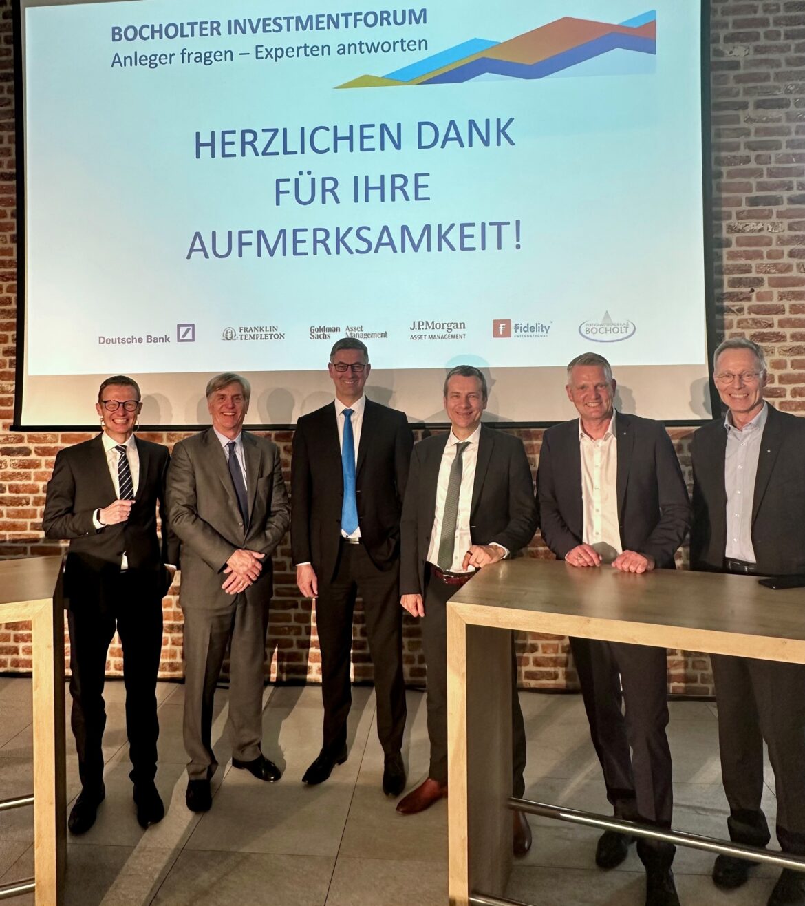 Bocholt: „Bocholter Investmentforum: Anleger fragen, Experten antworten“