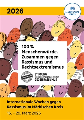 Märkischer Kreis: 100 Prozent Menschenwürde – Internationale Wochen gegen Rassismus