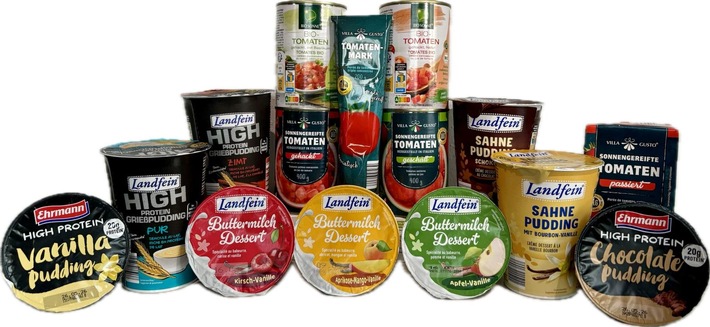 NORMA senkt am letzten Tag im Februar die Preise um bis zu 13 Prozent Von VILLA GUSTO Italienischem Tomatenmark über LANDFEIN Sahnepudding bis hin zu LANDFEIN High Protein Pudding