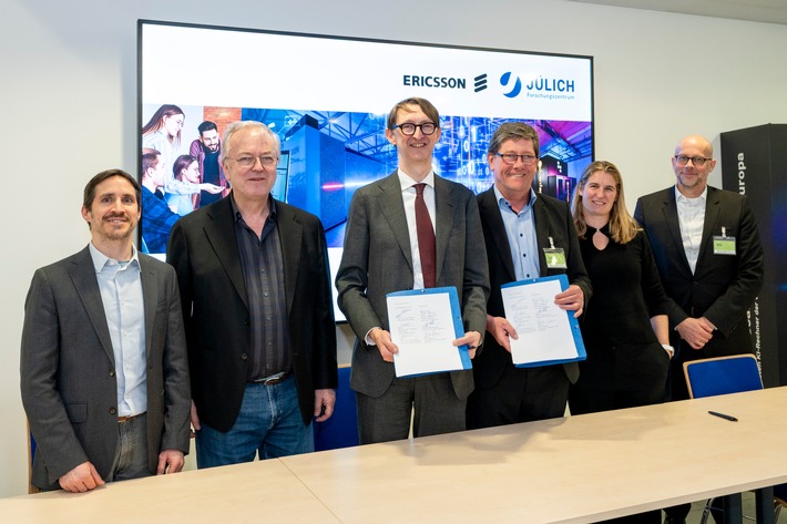Ericsson und Forschungszentrum Jülich entwickeln fortgeschrittene KI für künftige 6G-Netze