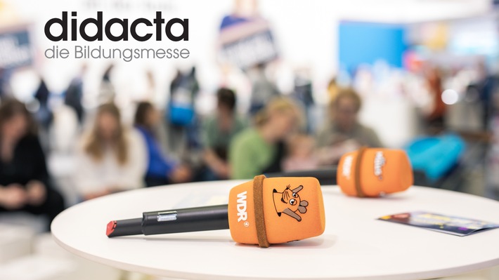 Mit viel Programm und Intendantin Dr. Katrin Vernau: Der WDR auf der didacta