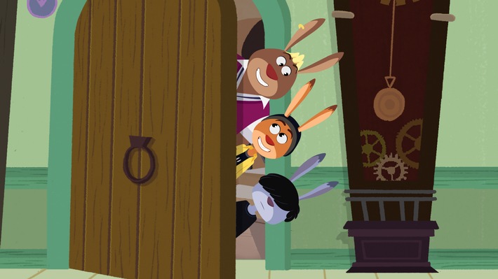 Serien-Premiere: „Rabbit Academy – Die Häschenschule“ ab 20. März 2026 bei KiKA Die Animationsserie zu den erfolgreichen Kinofilmen: Stadthasen, Schulmagie und jede Menge Abenteuer