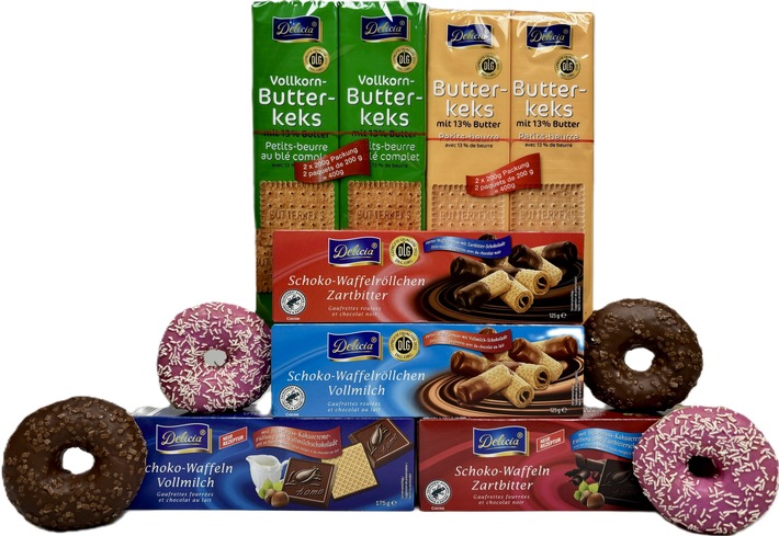 Zweite Preissenkung in nur einer Woche: NORMA reduziert zum Frühlingsanfang Süßwaren um bis zu 10 Prozent GOLDBLUME Donuts, DELICIA Butterkekse und Schoko-Waffeln