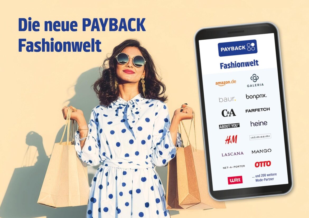 Die neue PAYBACK Fashionwelt bietet 200 Brands mit Modehighlights und Punkten on top „PAYBACK Fashion Week“ von 13. bis 19. April bietet viele zusätzliche Punkte-Sammelmöglichkeiten