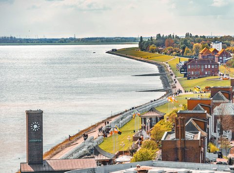 Die grüne Stadt am Meer: Nordsee trifft Natur