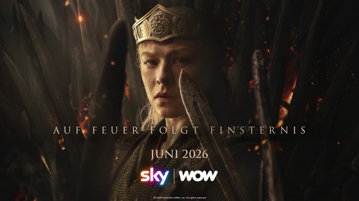 „House of the Dragon“: Dritte Staffel ab 22. Juni auf Sky und WOW