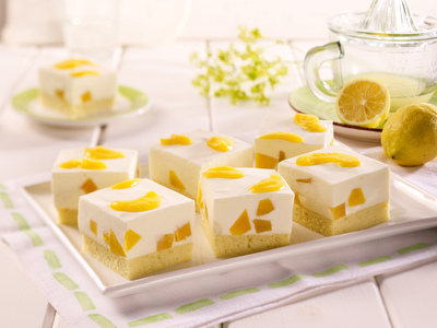 Mango-Creme-Kuchen