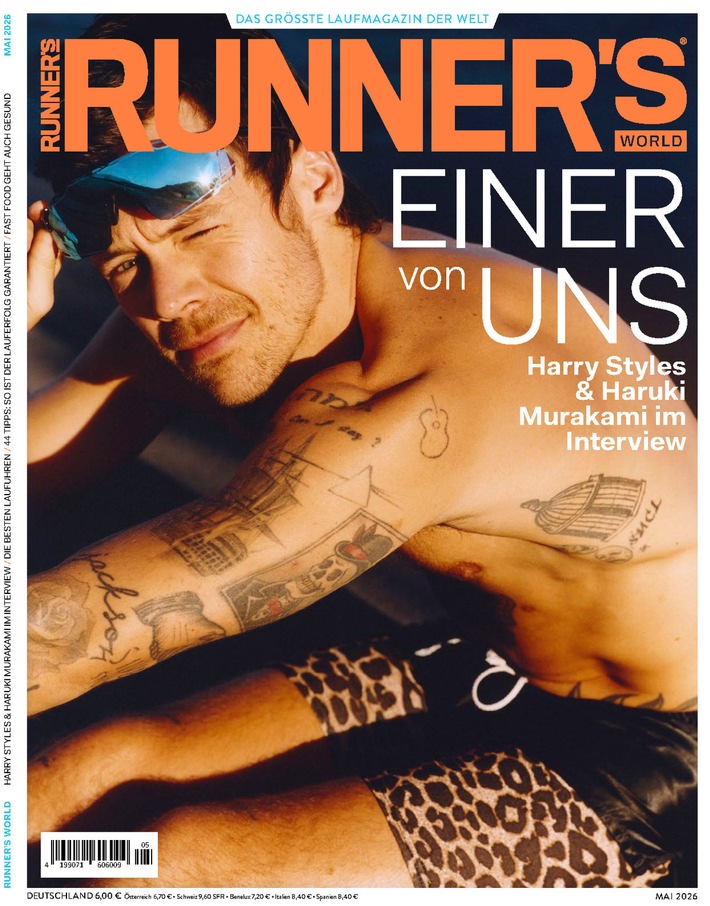 Pop-Superstar Harry Styles in RUNNER’S WORLD „Laufen ist mein Ort, um all das zu verarbeiten“
