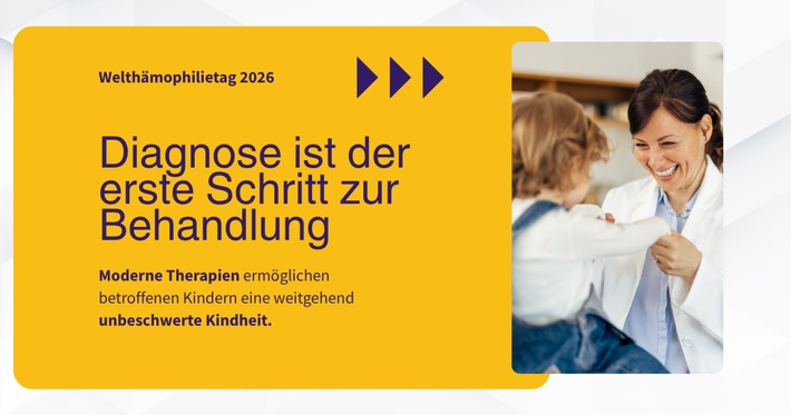 Welthämophilietag 2026: Diagnose ist der erste Schritt zur Behandlung