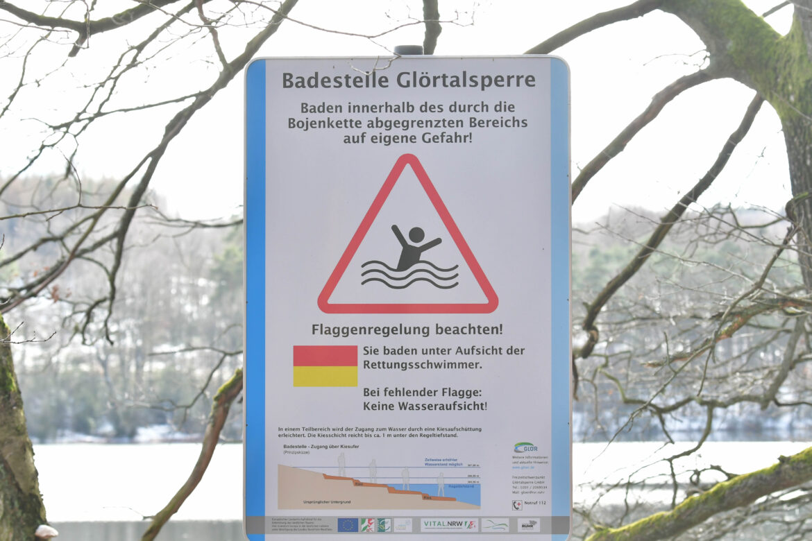 Ennepe-Ruhr-Kreis : Erneut – Glörtalsperre bietet „ausgezeichnete“ Badewasserqualität