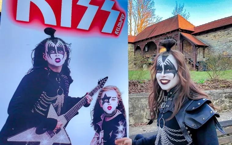 KISS Reloaded: Die jüngste Rockband der Welt rockt den Fantasymarkt in Bernau
