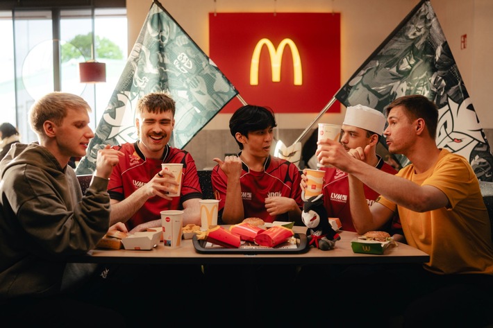 McDonald’s Deutschland und G2 schließen Partnerschaft zur Förderung von Nachwuchstalenten und Frauen im E-Sport