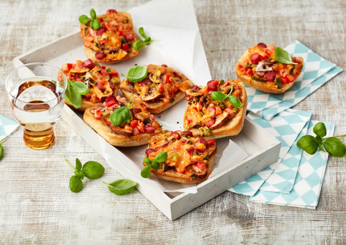 Pizza-Brötchen