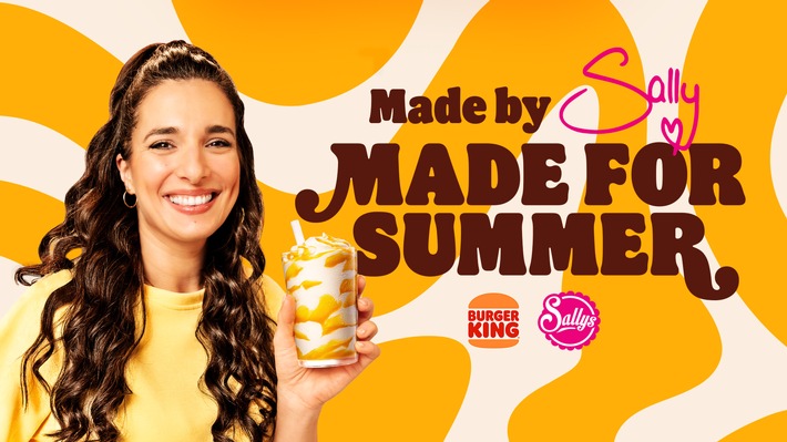 Sally Özcan startet neue Dessert-Kooperation mit Burger King® Deutschland Tropical Mango Desserts läuten ab 5. Mai deutschlandweit den Sommer ein