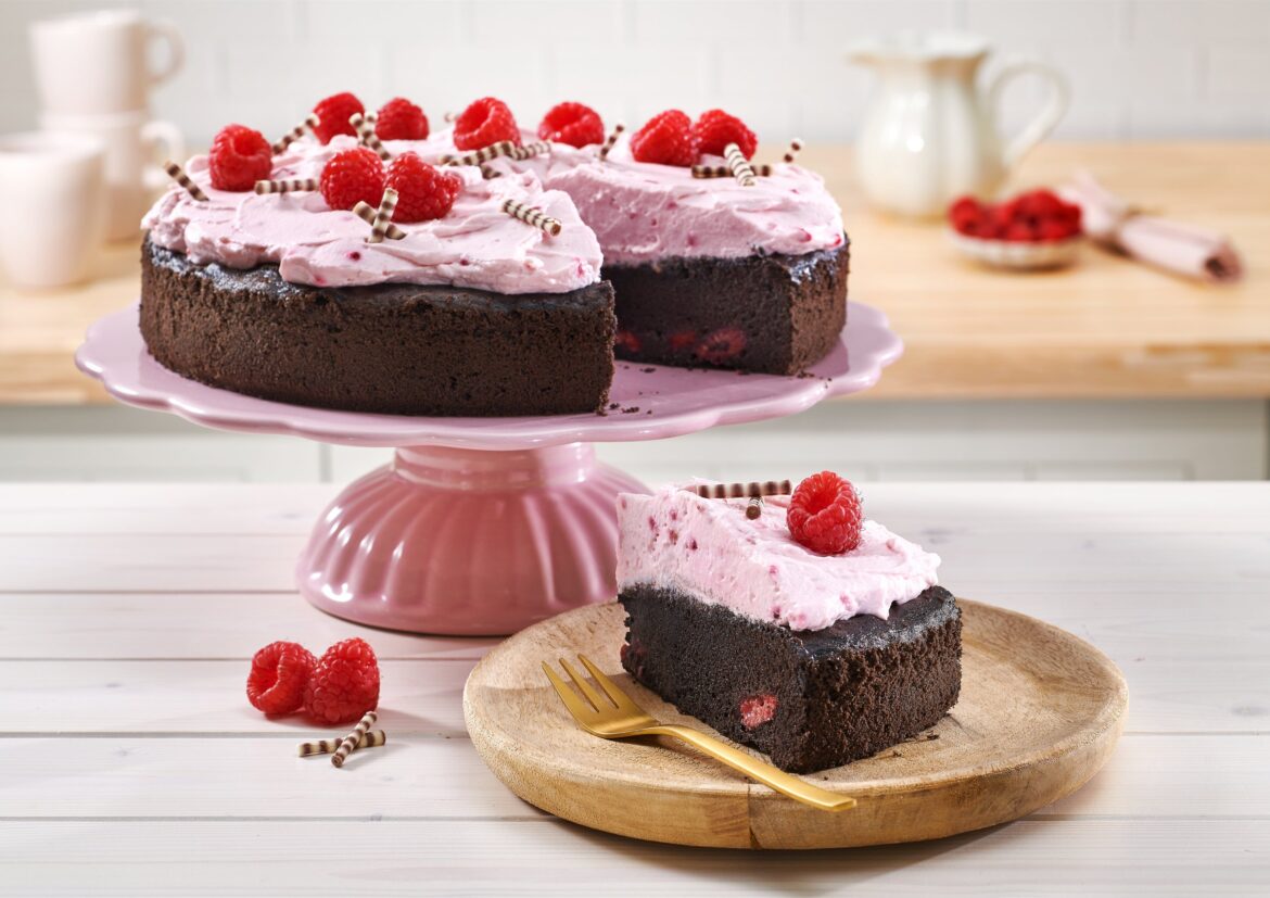 Schoko-Himbeer-Kuchen