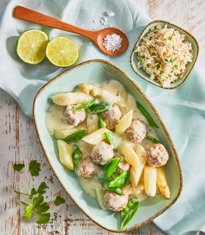 Spargelragout