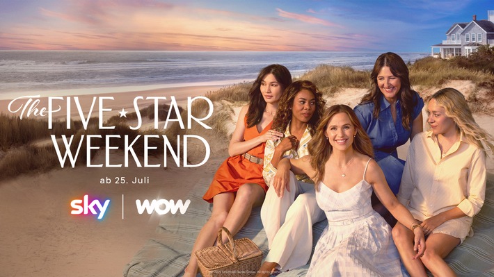 „The Five Star Weekend“ startet am 25. Juli auf Sky und WOW