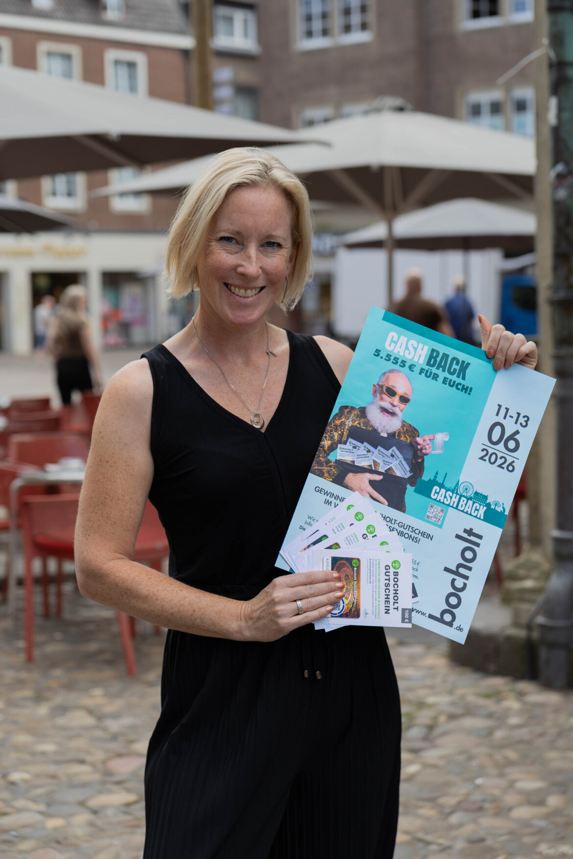 Stadtmarketing Bocholt : Cashback in der Bocholter City –5.555,- € für euch!