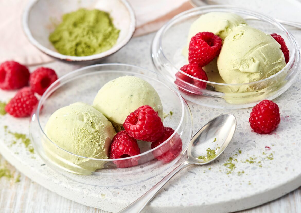 Matcha-Eis