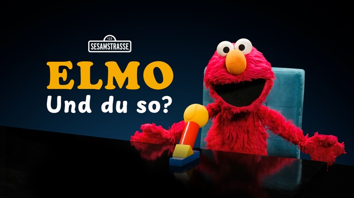 Monster am Mikro: Elmo aus der Sesamstraße startet Videopodcast „Elmo – und Du so?“