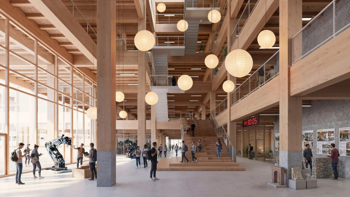 Der Bildungs- und Innovationscampus (BIC) nimmt weiter Gestalt an