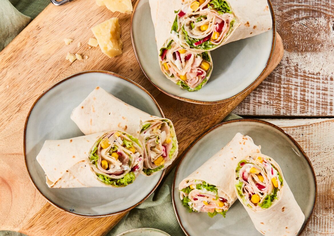 Putenbrust-Wraps