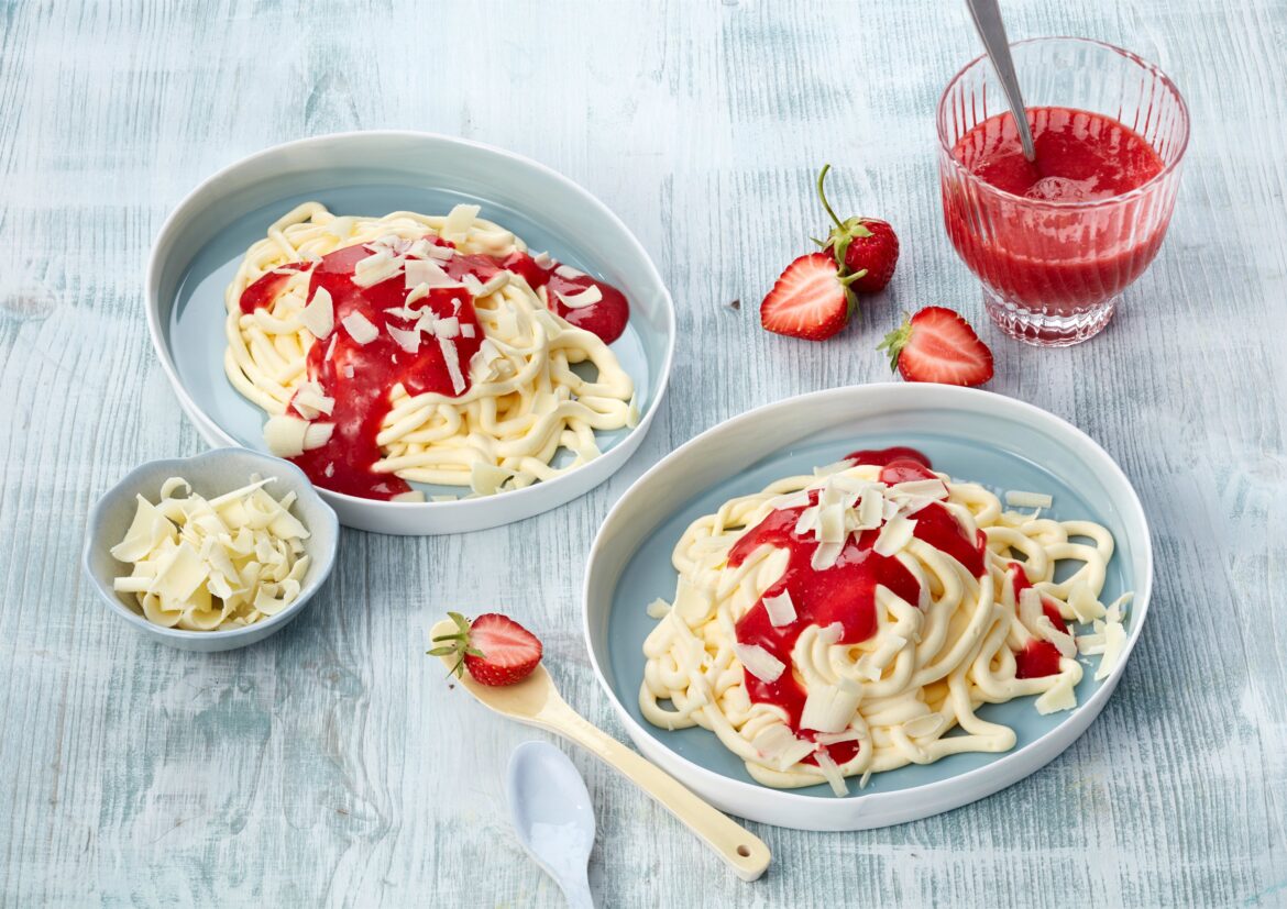Spaghetti-Eis