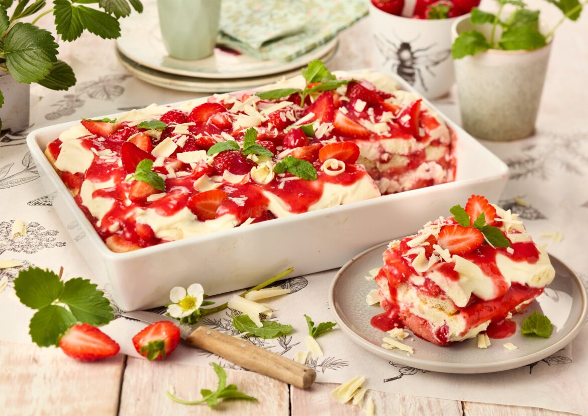 Erdbeer-Lasagne