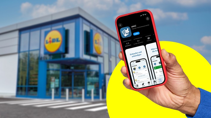 Lidl testet als erster Lebensmitteleinzelhändler die neue digitale Zoll-App „dAKZ“