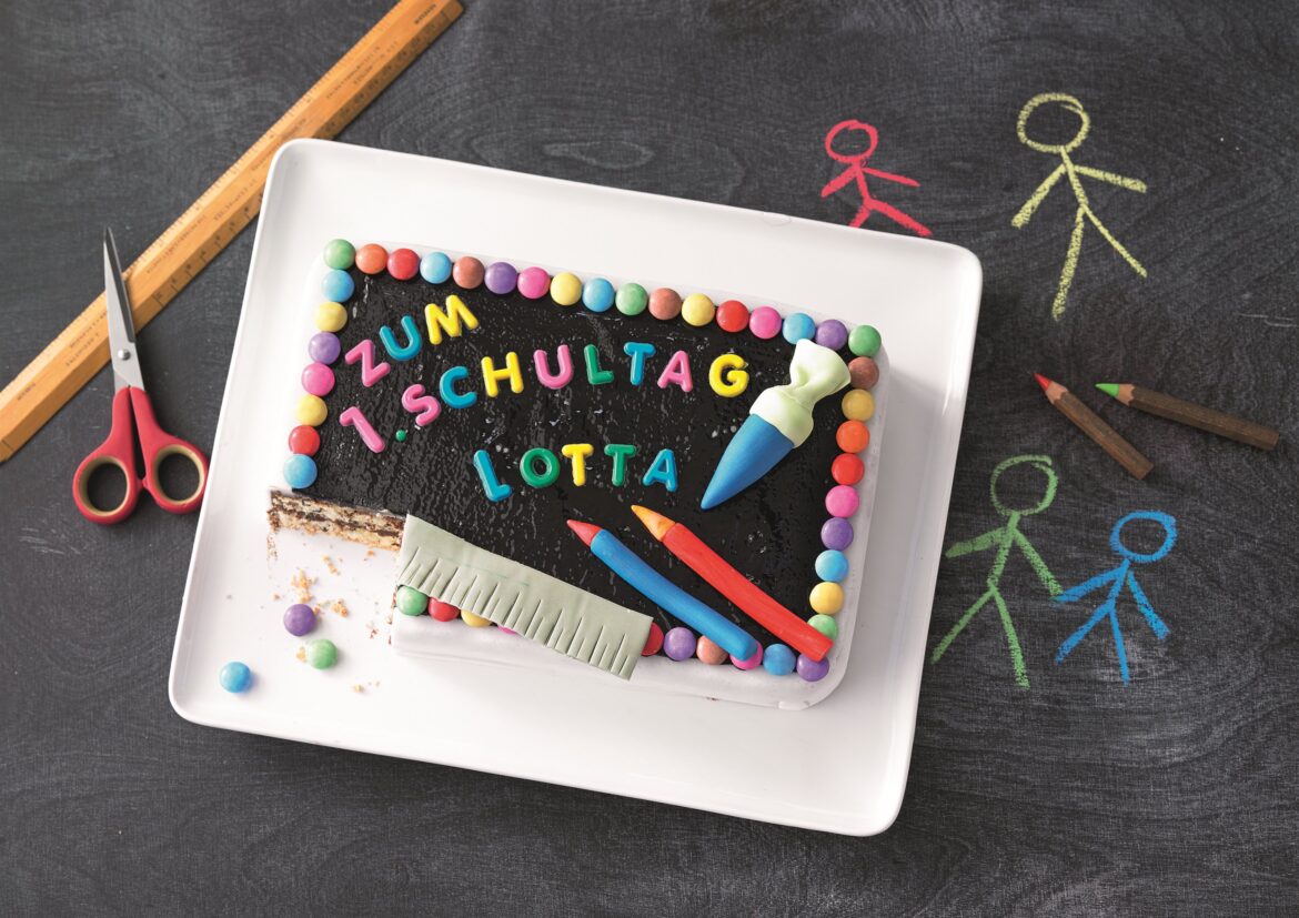 Schultafel-Kuchen