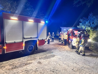 Einsatzkräfte aus dem Kreis halfen in Marsberg