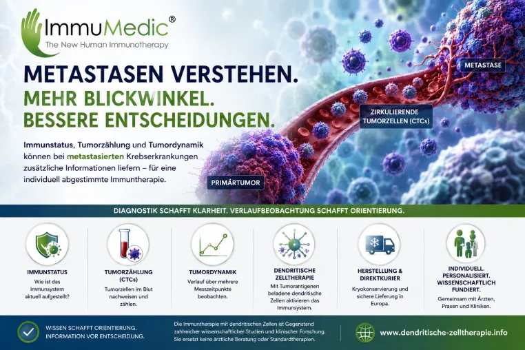 Metastasen: Warum Immunstatus und Tumordynamik vor einer Immuntherapie interessant sein können