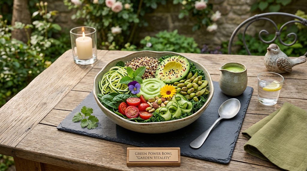 Green Power Bowl „Garden Vitality“